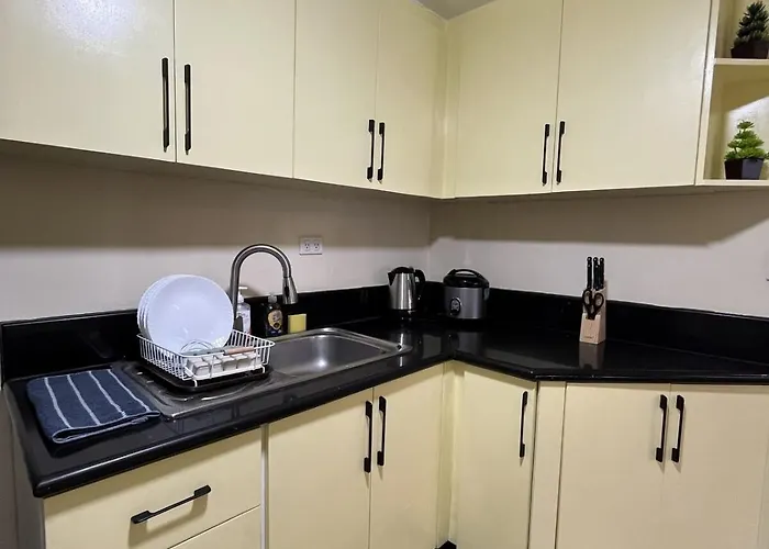 Apartment Staycation Or Flight Crew Oasis Mins To Naia Kitchenette Cozy